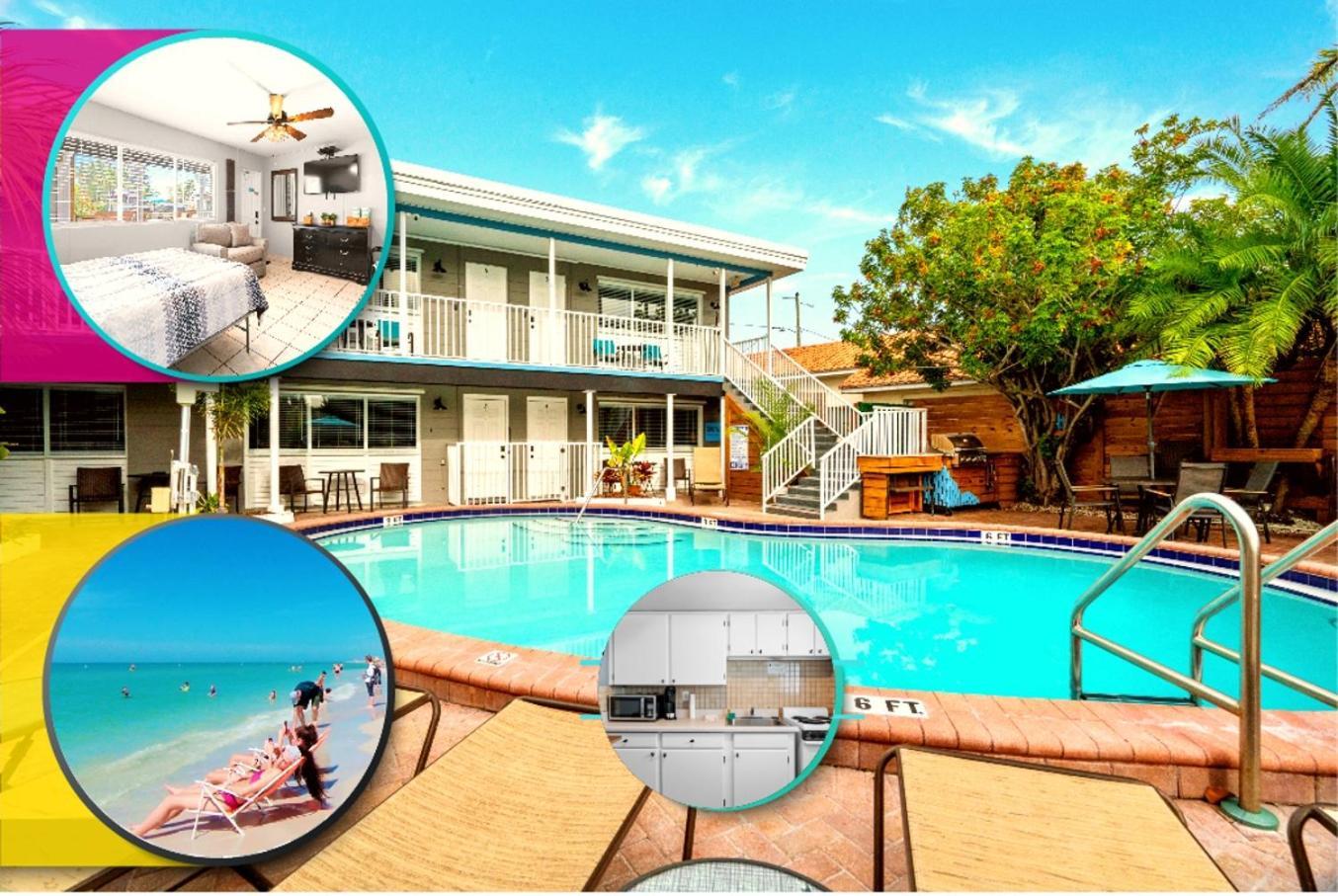 Boutique Beach Retreat St. Pete Beach Exteriör bild